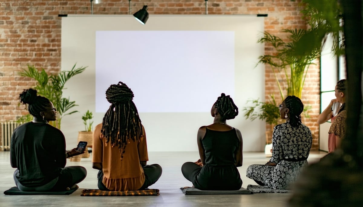 Soulpreneurs engaging in a high-frequency session.